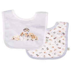 'Little Paws' Bib Gift Set