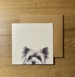 Mabel Terrier Greetings Card