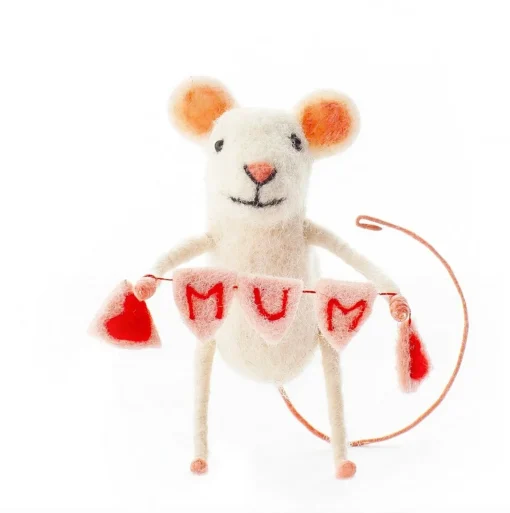 Mouse with Mum Bunting