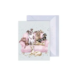 'Movie Night' Dog Gift Enclosure Card