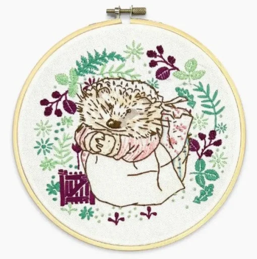 Mrs. Tiggy-Winkle Embroidery Kit