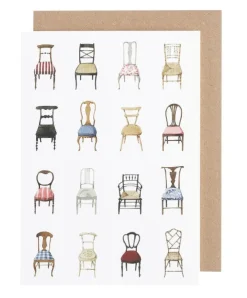 Musical Chairs Greetings Card