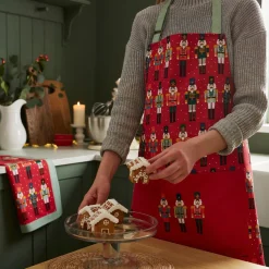 Nutcracker Parade Recycled Cotton Apron