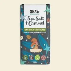 Oat Mi!lk Sea Salt and Caramel Chocolate Bar