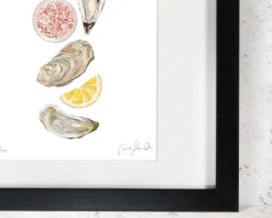 Oyster Print by Corinne Alexander