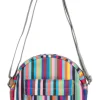 Paddington B Multi Stripe Recycled Canvas Crossbody Bag