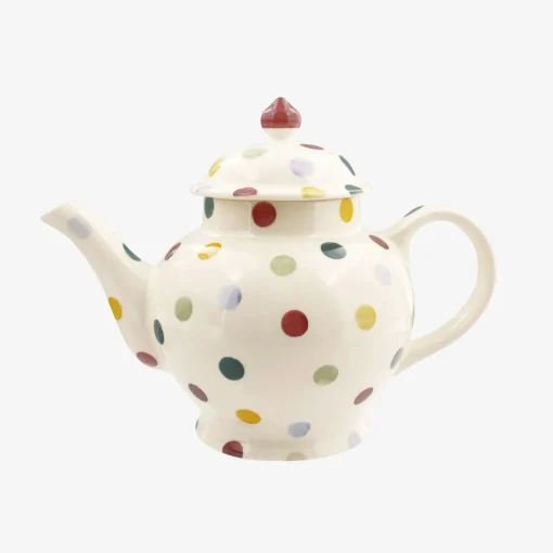 Polka Dot 4 Mug Teapot
