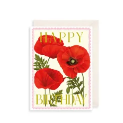 Poppies Greeting Card