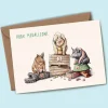 Pork Medallions Greetings Card