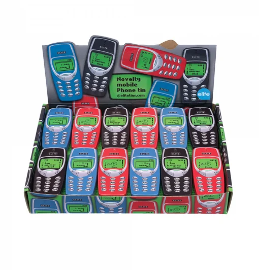 Retro Mobile Phone Tin