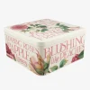 Roses All My Life Set of 3 Square Cake Tins