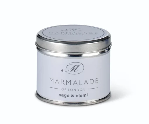 Sage and Elemi Medium Tin Candle