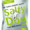 Salty Dog Hand Cooked Strong Cheddar & Onion Crisps