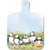 Sea Thrift Puffins Mini Chopping Board
