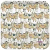 Sheep Repeating Melamine Square Tray