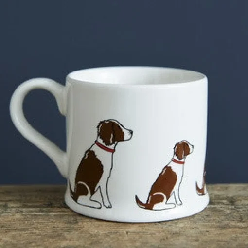 Springer Spaniel (Liver & White) Mug Boxed