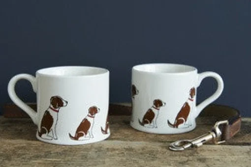 Springer Spaniel (Liver & White) Mug Boxed