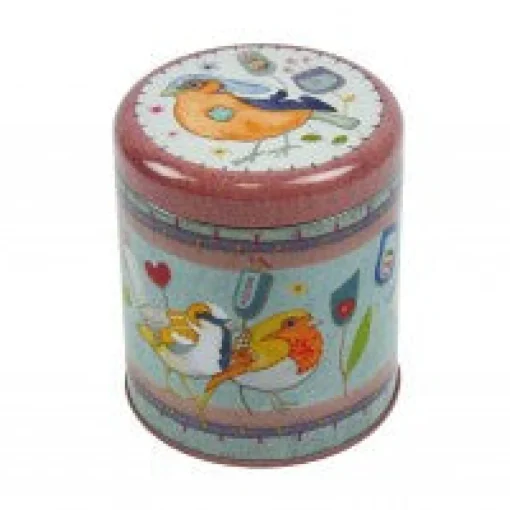 Stitched Birdies Short Round Caddy