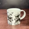 Sunday Best Rabbit Bone China Mug - White