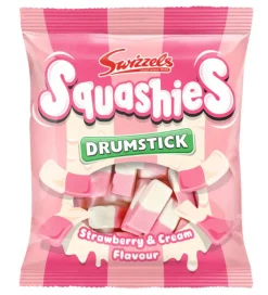 Swizzels Drumstick Strawberry & Cream Flavor Squashies
