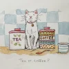Tea or Coffee? Greetings Card
