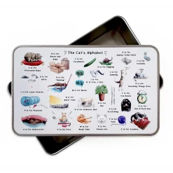 The Cat's Alphabet Storage Tin
