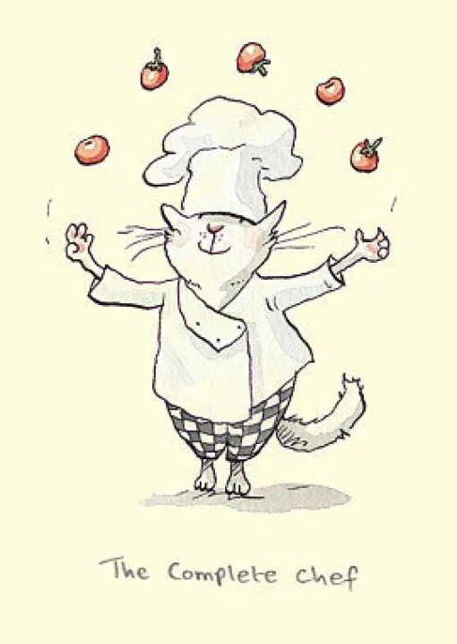 The Complete Chef Greetings Card