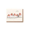 'Tis The Season to be Jolly' Robin Gift Enclosure Card