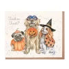 'Trick or Treat?' Halloween Greeting Card