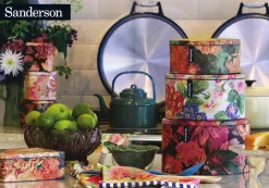 Very Roses & Peony Biscuit Barrel
