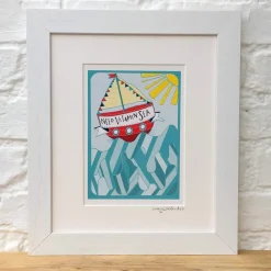 Vitamin Sea Print Framed