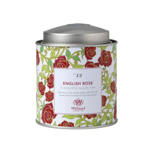 Whittard Tea Discoveries English Rose Tea Caddy