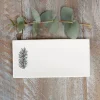 Winter Spruce Bone China Rectangular Soap Dish