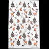 Winter Wildlife Tea Towel