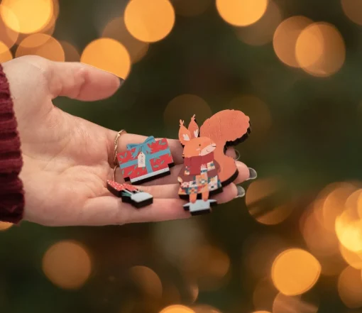 Winter Woodland Pop Out and Build Advent Calendar
