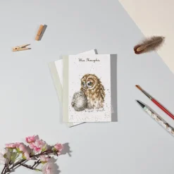 'Wise Thoughts' Owl A6 Notebook