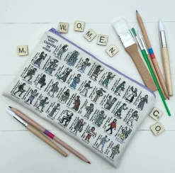 Women Who Changed the World Zip Bag