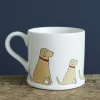 Yellow Labrador Mug Boxed