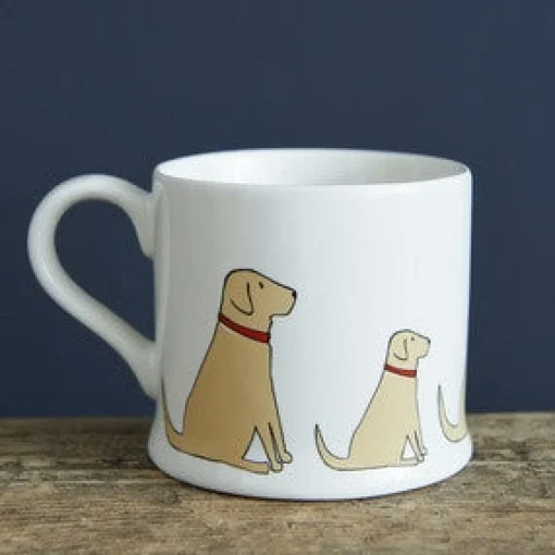 Yellow Labrador Mug Boxed