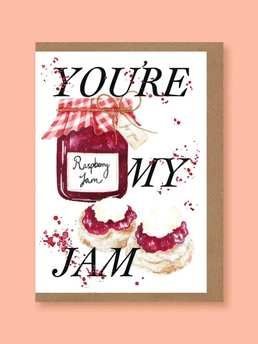 You're My Jam Greetings Card